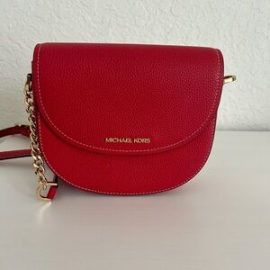Michael Kors Red Crossbody Bag